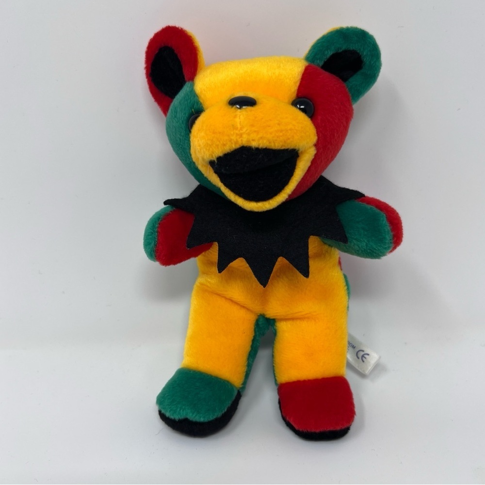 NWOT IRIE Grateful Dead Liquid Blue Beanie Bear